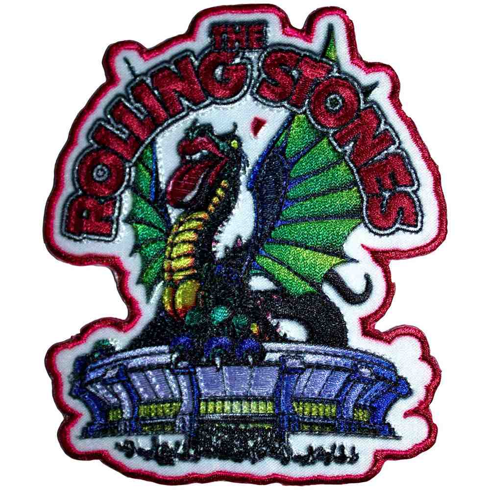 The Rolling Stones - Dragon Patch - Multicolours